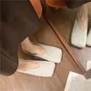 Damen-Wildleder-Flats, Pantoletten, Schuhe, quadratische Zehen, Slingback-Hausschuhe, lässige Sandalen, 2025, Trend, Sommerkleid, Flip-Flops, gemütliche Slides