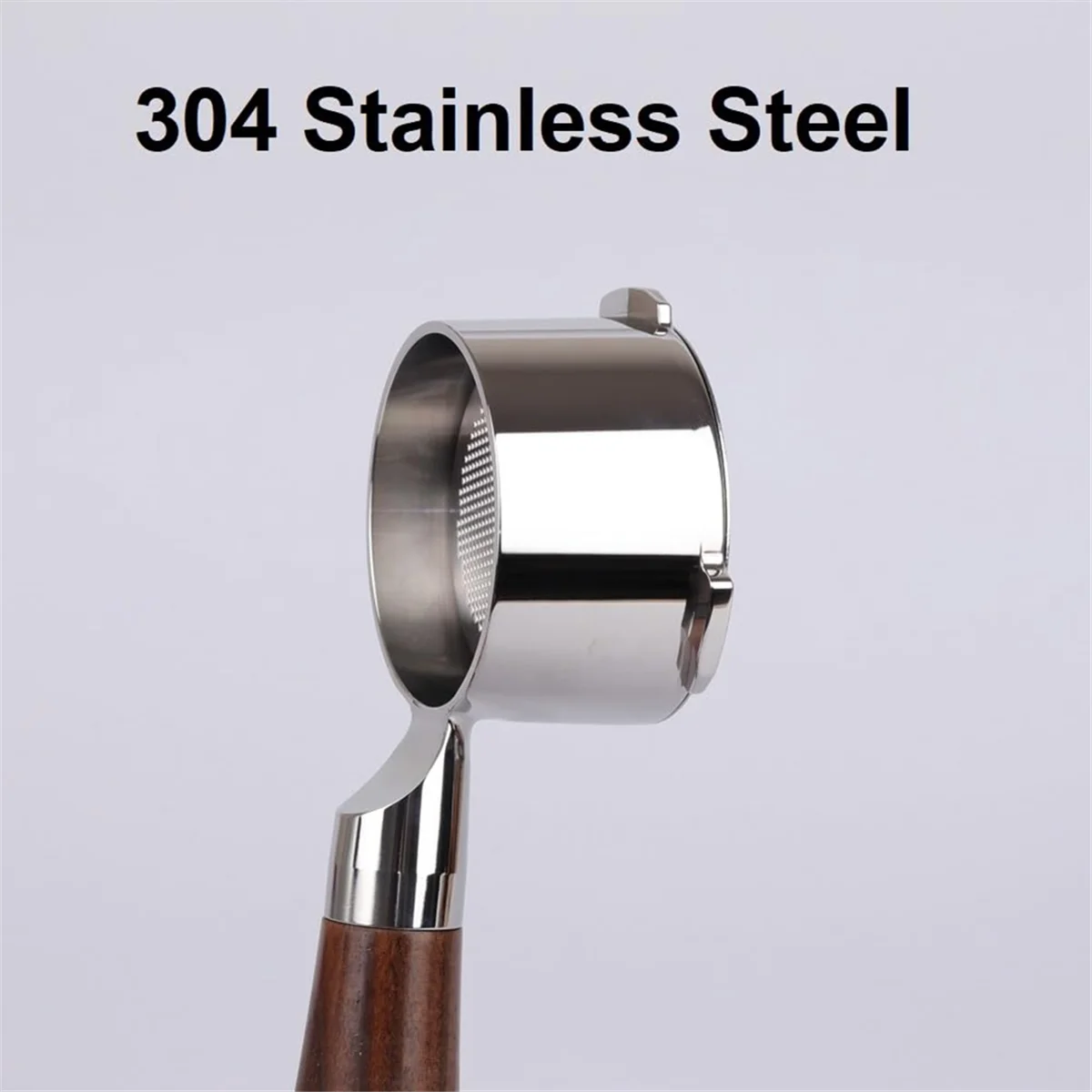 Beliebter 51 mm bodenloser Siebträger mit 3 Ohren, kompatibel mit Wirsh Home Barista Plus/CASABREWS Espressomaschine 20 Bar CM5418 Image