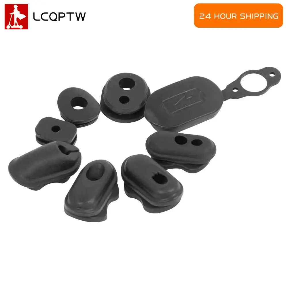 Silikon Staub Stecker Batterie Lade Port Gummi Fall für Ninebot Elektrische Roller F20 F25 F30 F40 Batterie Power Ladegerät Abdeckung Image