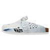 Hausschuh DOGO "Comfie, 0 Birds Chirping Damen Hausschuhe / Female", Damen, Gr. 40, Normalschaft, blau, Lederimitat, Schuhe, Vegan