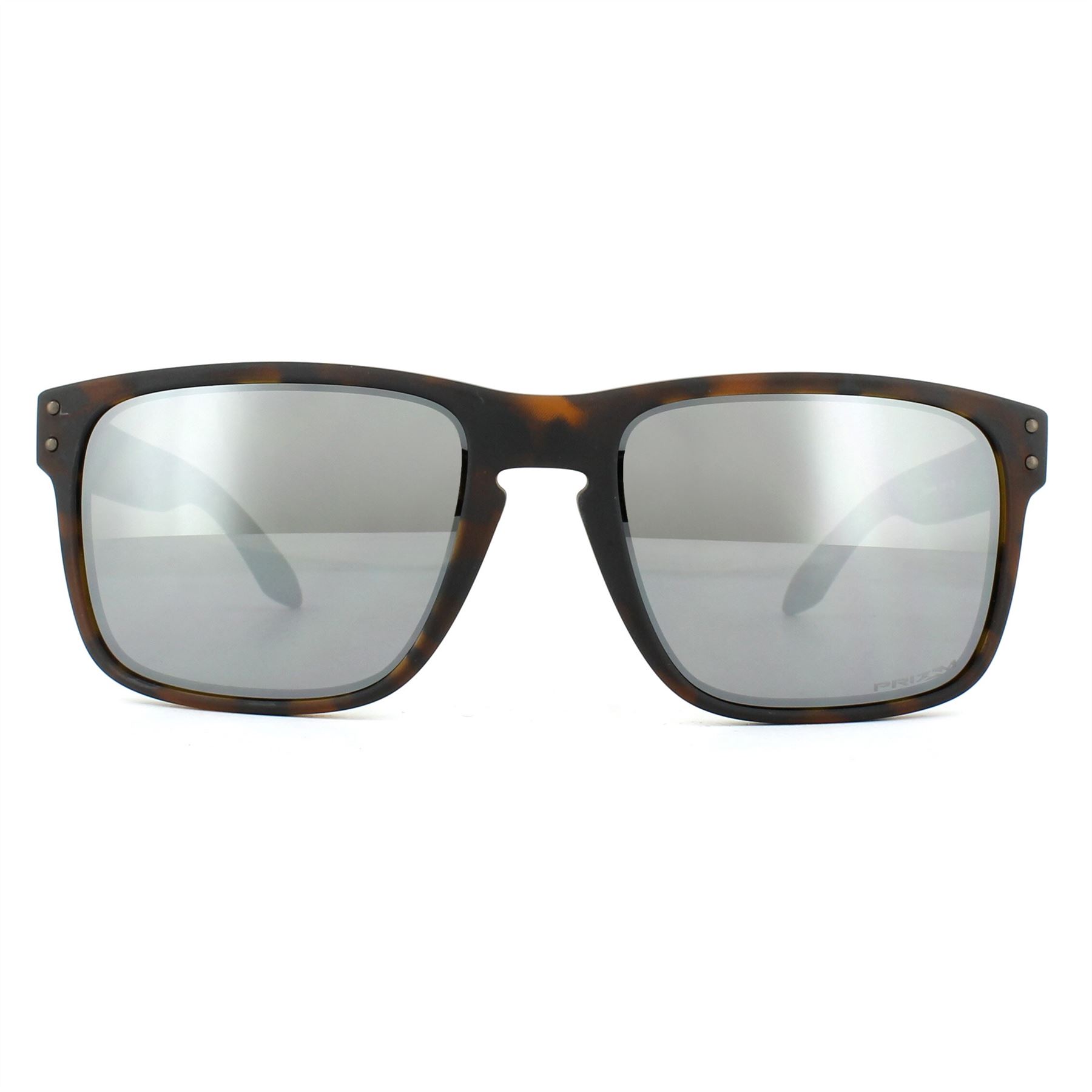 Oakley Rectangle Mens Matt Brown Tortoise Prizm Black Lunettes de soleil