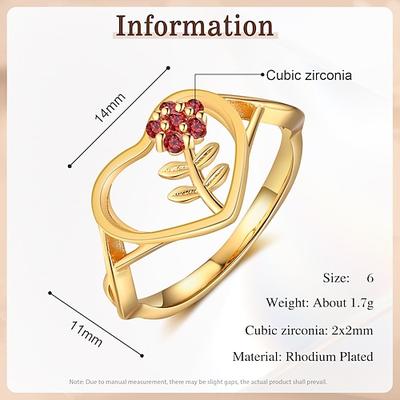 Personalisierter Blumenring das beste Geschenk für Mama Geburtsstein-Schmuck für Frau oder Freundin für den Muttertag Jubiläum