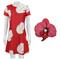Lilo Kleid Cosplay Kostüm Karnevalskostüm Verkleiden Film Cosplay for Damen Erwachsene Halloween Karneval Welttag des Buches Leistung Party