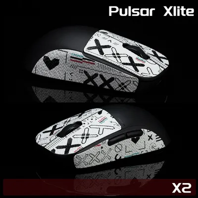 BTL Mouse Grip Tape Skate Handmade Sticker Non Slip Lizard Skin Suck Sweat For Pulsar Xlite X2 X2