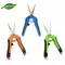 Trimming Scissors 6.5 Inch Gardening Hand Pruner Pruning Shear Stainless Steel Straight/ Curved