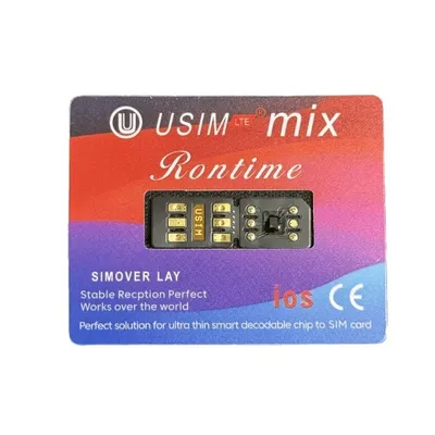 2025 newest version Usim Mix with QPE For IP6 to 16promax