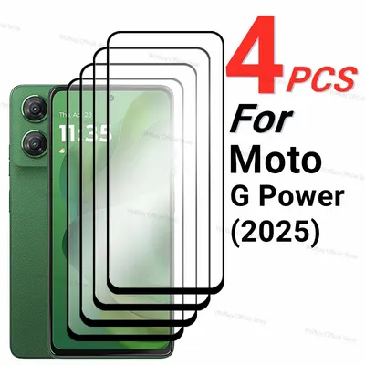 2/4PCS Tempered Glass For Motorola Moto G Power 2025 Screen Protector For Motorola Moto G Power 2025