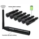 DMX512 Dfi LED Controller Trasmettitore wireless 2.4G Ricevitore ricaricabile per discoteca DJ Party Stage Par Illuminazione a fascio di testa mobile