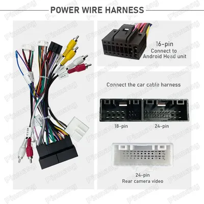 Car Radio wire harness CAN Bus SPDIF adapter for Hyundai i30 i40 ix35 Veloster KIA Cerato Sorento