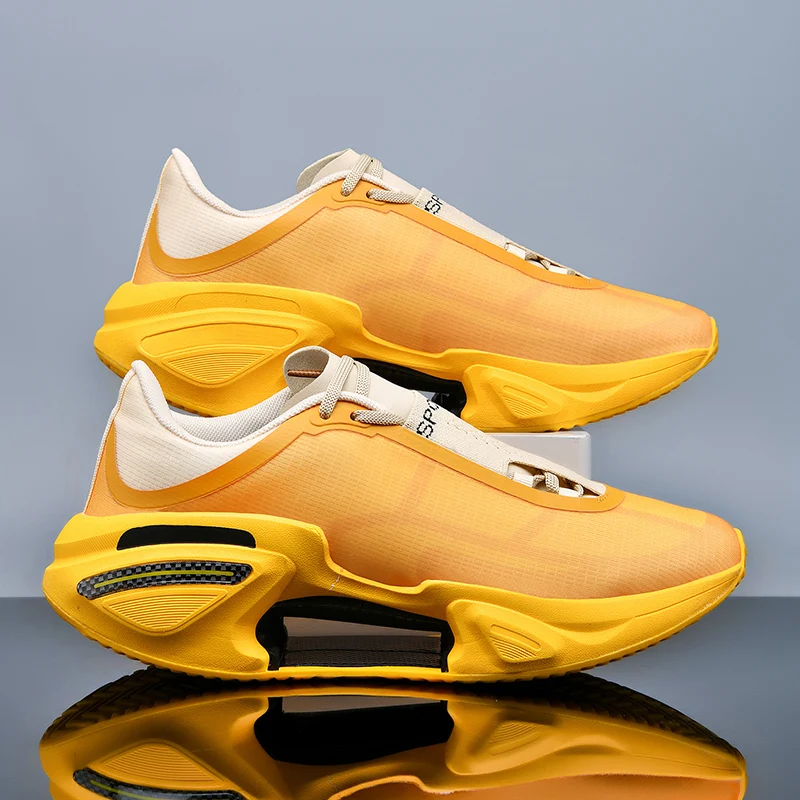 Scarpe da basket da uomo Ammortizzazione traspirante Scarpe da corsa indossabili antiscivolo Allenamento in palestra Scarpe da ginnastica da basket atletiche per donna