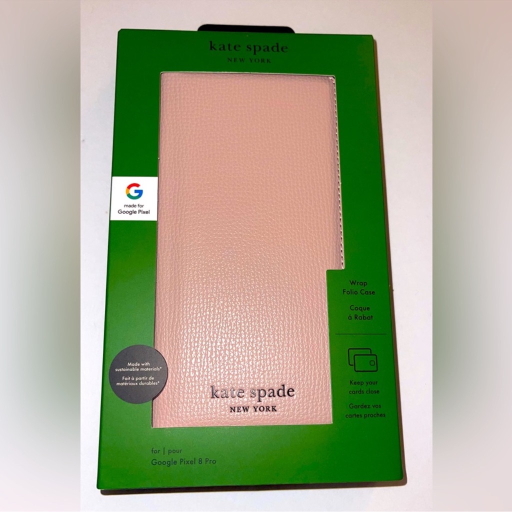 Kate Spade Cell Phones & Accessories | Kate Spade Pink Folio Phone Case | Color: Pink | Size: Os