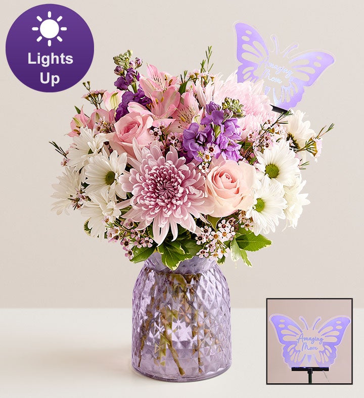 1-800-Flowers Flower Delivery Amazing Mom Bouquet Medium W/ Pick
