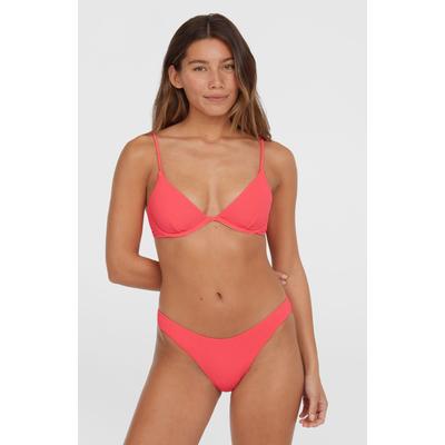 Triangel-Bikini O'NEILL "HONOPU ROCKLEY BIKINI SET", Damen, Gr. 44, N-Gr, pink (pink flaming), Obermaterial: 82% Polyamid, 18% Elasthan, sportlich, Bikini-Sets Image