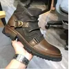 Winter Motorrad Reitstiefel Handgemachte männer Retro Punk Street Style Motorrad Stiefel männer Casual Stiefel Motocross Schuhe