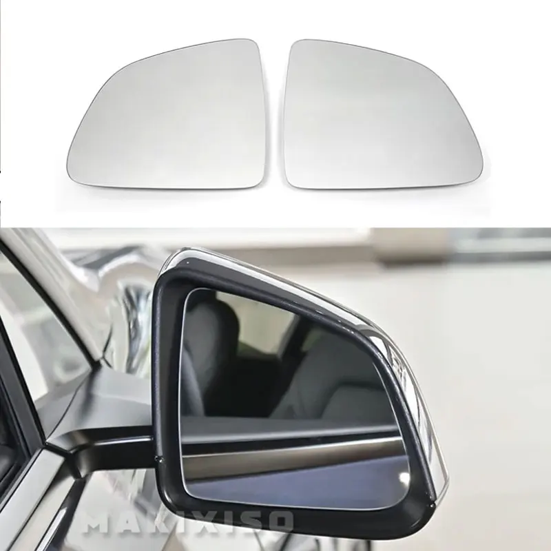 Echte 1000R 1 Paar Seitenrückspiegel-Glaslinse für Tesla Model Y 2019 2020 2021, Weitsicht, blendfrei, ModelY Wing Image