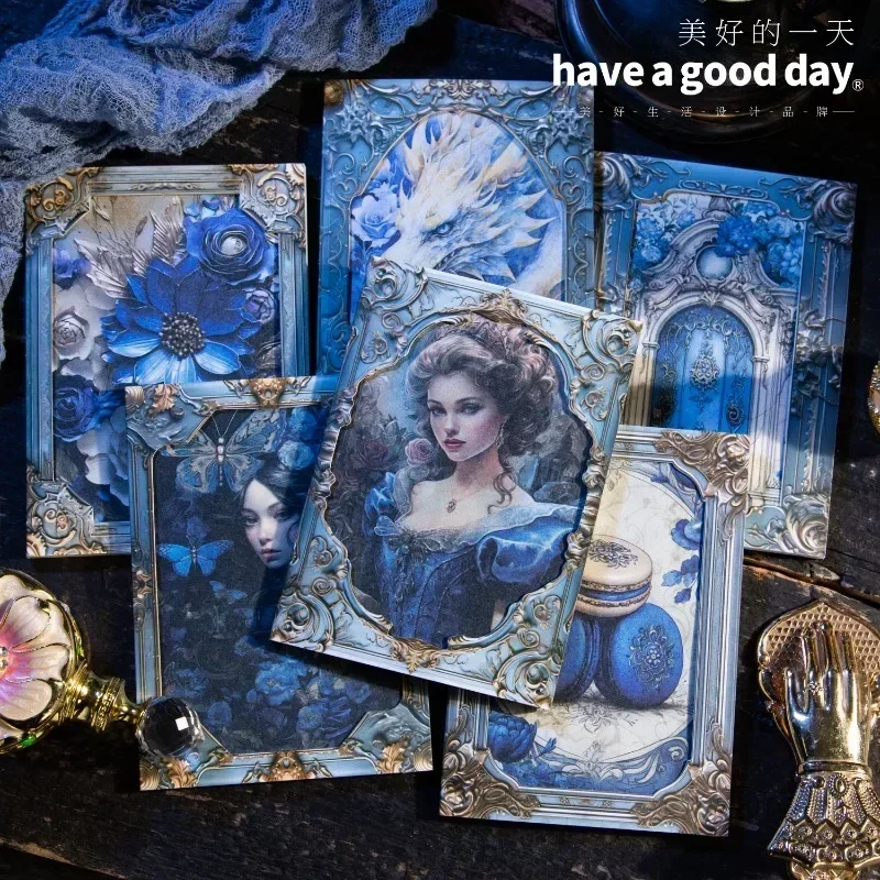 30 Blatt Märchenhandbuch Basiszubehör Basispapier Paket Notizbücher Material Sammelalbum 170 * 110 mm Sommernachtstraum Image