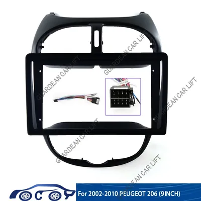 GDA 9 Inch 2 Din android car Dashboard Frame CAR DVD Frame Radio Panel Frame Navigation Panel for