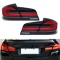 Luci per auto a LED per BMW Serie 5 F10 Fanali posteriori 2011-2017 Attorno alla lampada posteriore Informazioni dinamiche Indicatori di direzione Accessori auto