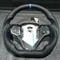Volant en cuir pour BMW E90 série 3 E89 E84 E92 E93 E87 E82 E88 E91 E70 E71 E72 E53 2005-2012 volant