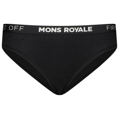 Mons Royale - Women's Folo Merino Briefs - Merinounterwäsche Gr L schwarz Image