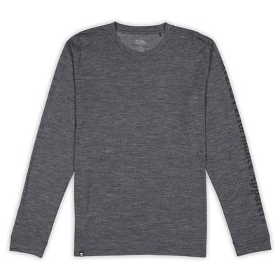 Mons Royale - Zephyr Merino Cool L/S - Merinoshirt Gr L grau Image