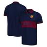 Barcelona Colour Block Polo - Navy - Men's