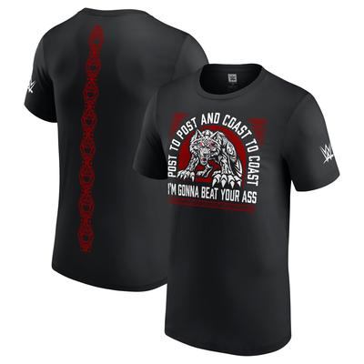 WWE Jacob Fatu Post To Post T-Shirt - Schwarz - Herren Image