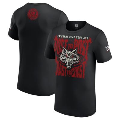 WWE Jacob Fatu I'm Gonna Beat Your Ass T-Shirt - Schwarz - Herren Image