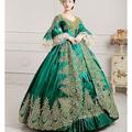 Rokoko-Kleid im viktorianischen Stil des 18. Jahrhunderts Vintage-Kleid für Damen bodenlang Ballkleid Abschlussball Halloween-Party Hochzeit