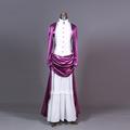 Viktorianisches Edwardianisches Brautkleid im 1910er-Jahre-Stil für Damen Ball- und Cocktailkleid bodenlang einfarbig Übergröße maßgeschneidertes Hochzeits- und Homecoming-Kleid