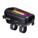 WILD MAN Fahrradtasche 1,2L Wasserdicht Touchscreen Reflektierende Rahmen Tasche PU Leder TPU EVA Outdoor Radfahren