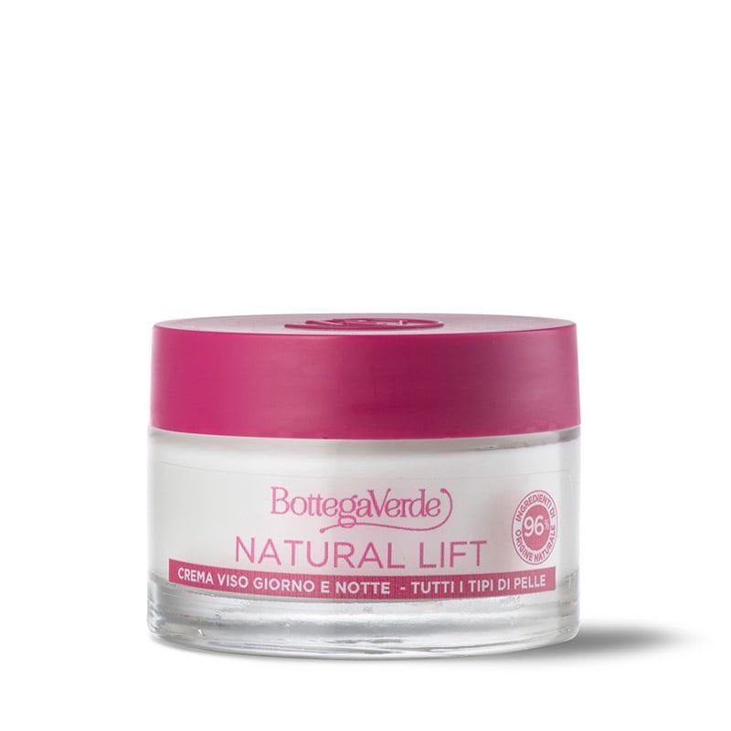 Bottega Verde Natural Lift - Crema viso giorno e notte prime rughe, ef