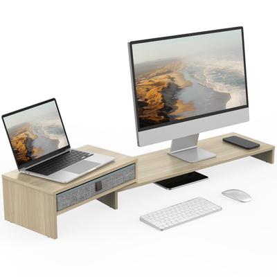 Fenge Adjustable Length and Angle Monitor Riser Stand