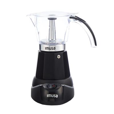 IMUSA 6 Cups Electric Espresso Maker in Black