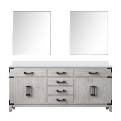 Laurel Bath Vanity Cultured Marble Top, Sink and Faucet