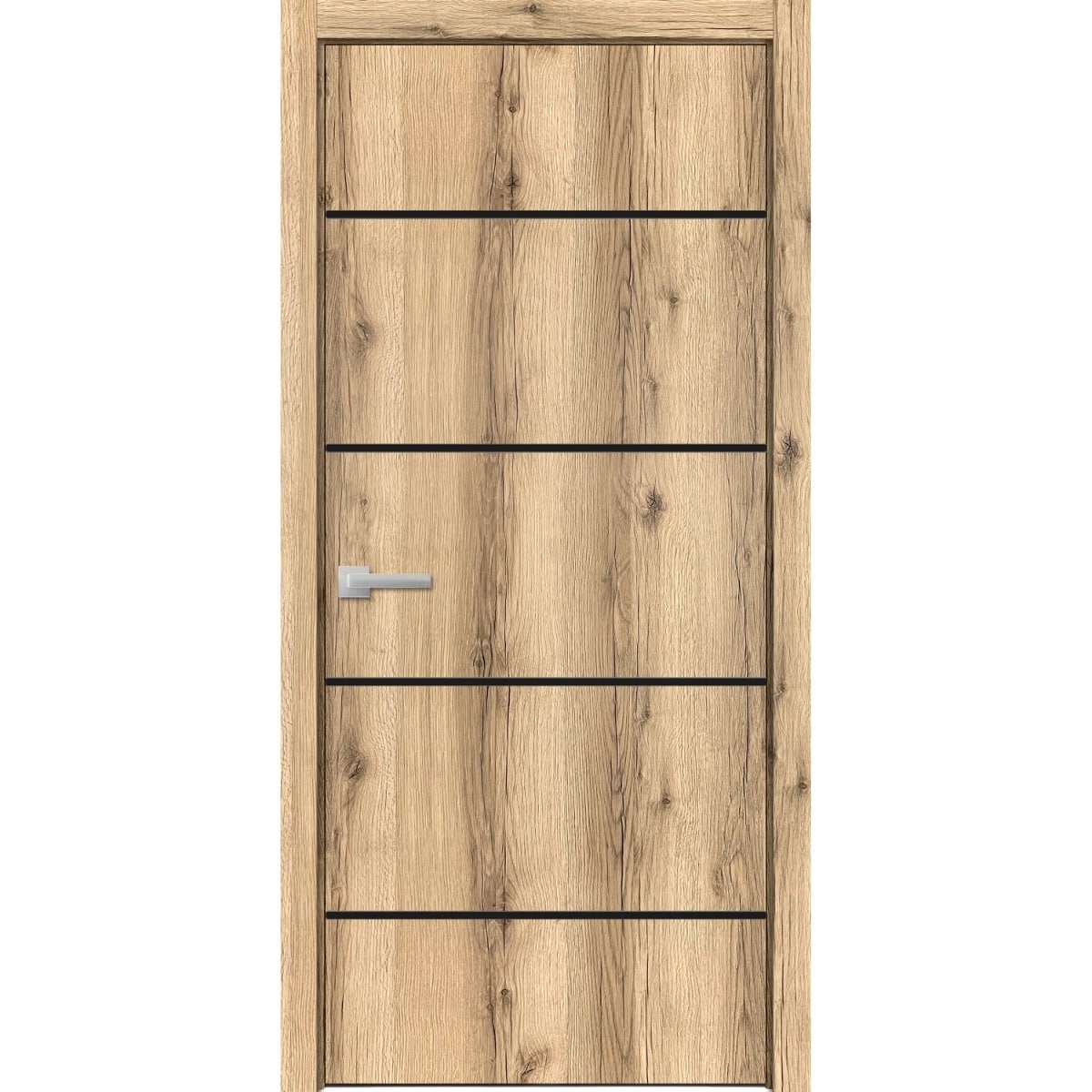 Modern Wood Interior Pre-Hung Door with Hardware