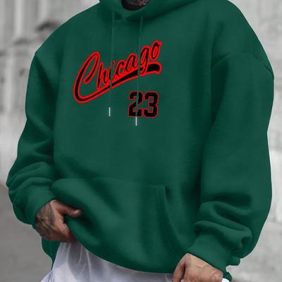 TEMU 1 Casual Fashion Sports Large Size Men's Trendy Hoodie Image