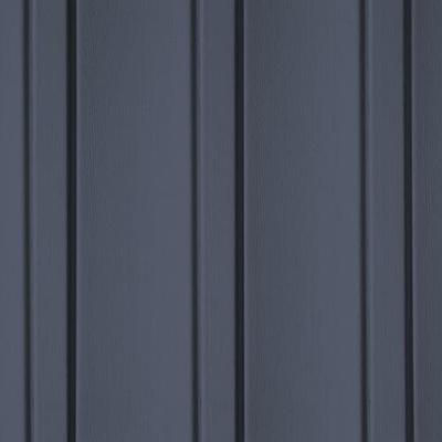 CertainTeed Vertical Board and Batten Vinyl Siding Single 7 Inch - Midnight Blue - 10 Foot (L) Single Box