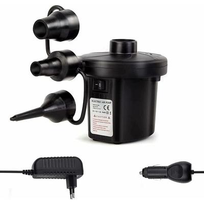 Elektrische Pumpe mit 3 Düsen, Aufblasen und Entleeren, 2-in-1-Pumpe mit Doppelfunktion für Zuhause Image
