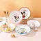 Disney Mickey Minnie Children's Ceramic Plate Cartoon Children's Dining Plate Exquisite High-Pretty Household Fruit Plate
