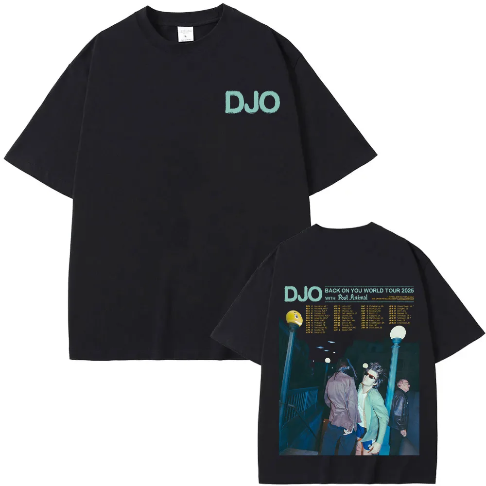 Djo Back on You World Tour 2025, T-Shirts, Joe Keery, neue Fans, Geschenk, T-Shirt, Unisex, übergroße Baumwolle, Streetwear, Sommer, lässige Tops