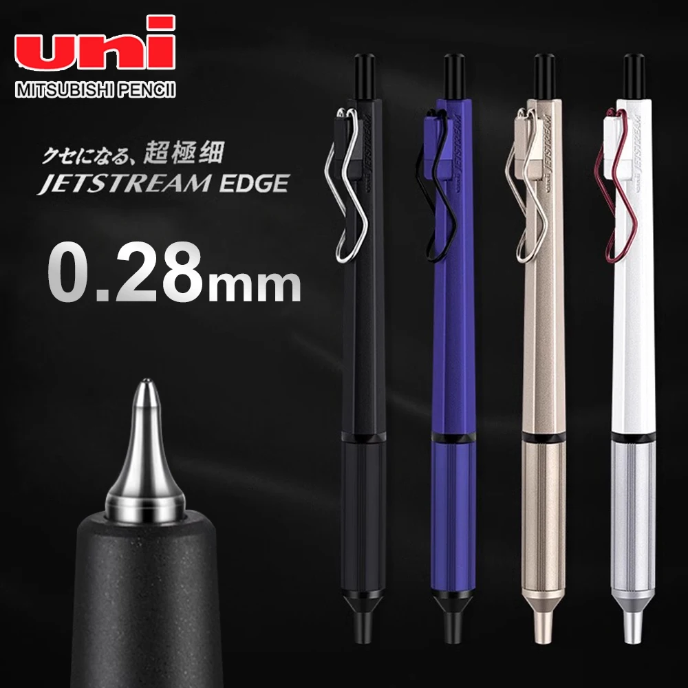 Japan Stationery Awards UNI Ultrafeiner Kugelschreiber JETSTREAM SXN-1003 0,28 mm schwarzer Gelstift zum Schreiben von Bürozubehör Image