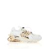 Sneaker PLEIN SPORT "The Thunder Stroke Gen.x.02.", Gr. 38, Normalschaft, 0116, weiß, gold, Schuhe