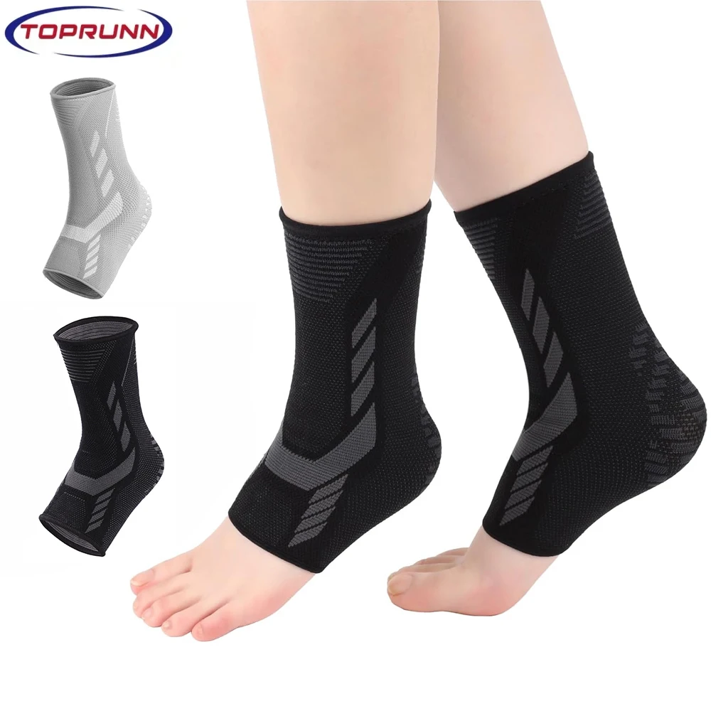 1PC Foot Ankle Brace Socks for Sprained Ankle Compression Sleeve,Plantar Fasciitis Relief Brace Support for Women Men Image