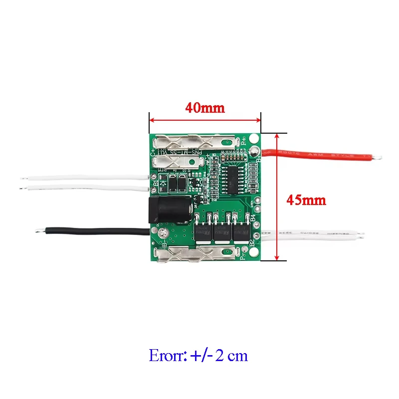 Li-Ion Batterie BMS Lade Schutz Platine PCBA Für Lomvum Zhipu Für Hongsong Jingmi 21V Lithium-Ionen Batterie DC Ladung Image