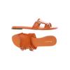 Santoni Damen Sandale, Gr. 37, orange, kein Etikett