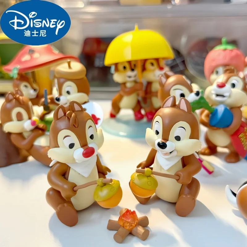 Disney Chip And Dale Brothers Gute Serie Blind Box Figur Spielzeug Kawai Desktop Dekorieren Ornamente Kind Spielzeug Geburtstag Geschenke Image