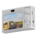Macchina per schede CCD retrò per nuovi studenti - Fotocamera reflex entry-level 4K con doppia fotocamera ad alta risoluzione e luce di riempimento