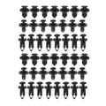 Universale 190 pezzi di plastica parafango pannello di rivestimento clip set paraurti elementi di fissaggio perno di spinta rivetti auto corpo fermo kit sostituzione auto