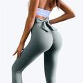 Pantaloni da yoga da donna leggings da allenamento vita alta elastico in vita yoga palestra pilates collant abbigliamento sportivo elastici aderenti